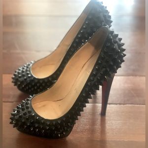 Black Christian Louboutin heels